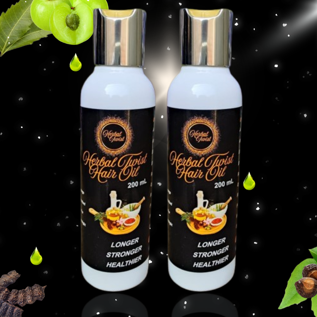 Herbal Twist hair oil (2 bottles)